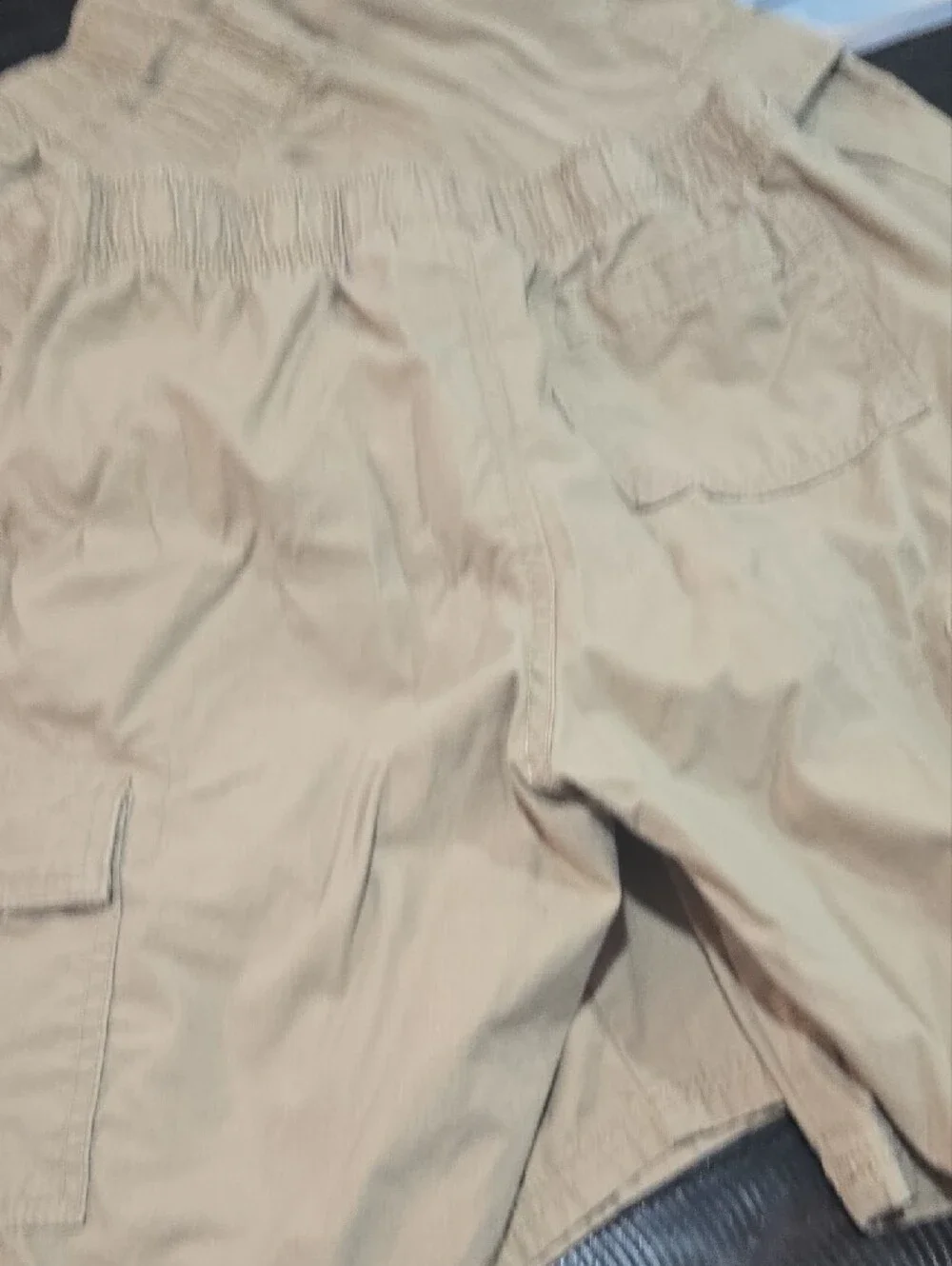 The Children's Place Khaki Cargo Shorts Trio - Beige